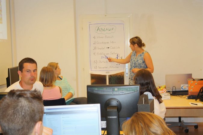 Homepageschulung 09. Juni 2015